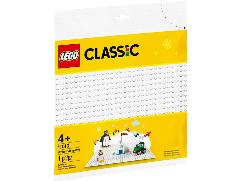 LEGO Classic White Baseplate - 11010