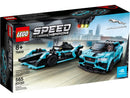 LEGO Speed Champions Formula E Panasonic Jaguar Racing GEN2 car & Jaguar I-PACE eTROPHY - 76898