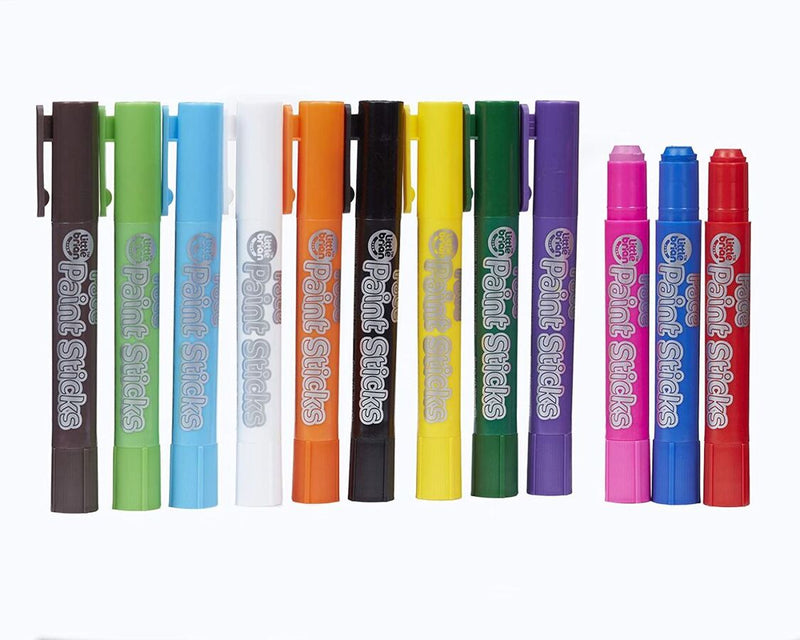 24 Pack Face Paint Sticks Assorted Colours