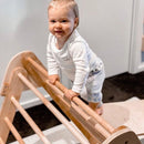 Kid Climbing - My Happy Helpers Grande Foldable Pikler Triangle Varnished - MH-K05C