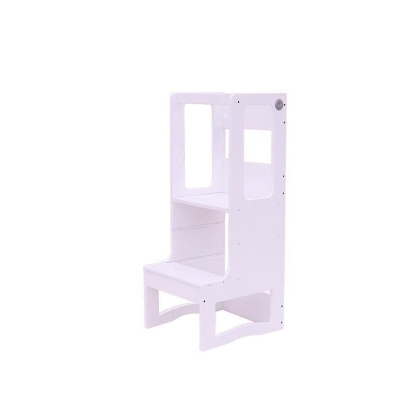 Product - My Happy Helpers White EVO Adjustable Learning Tower - 