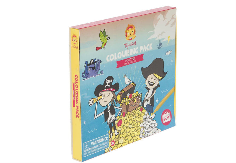 Pirates Colouring Pack by Tiger Tribe