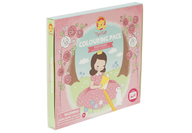 Princesses Colouring Pack by Tiger Tribe