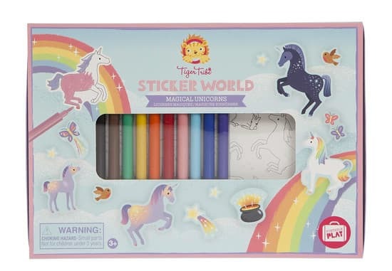 Magical Unicorns Sticker World by Tiger Tribe