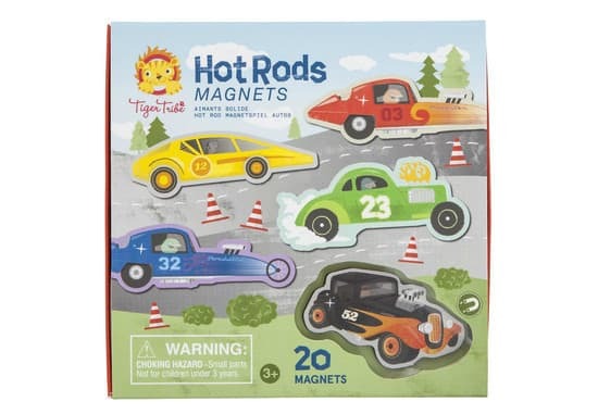 Hot Rod Magnets by Tiger Tribe
