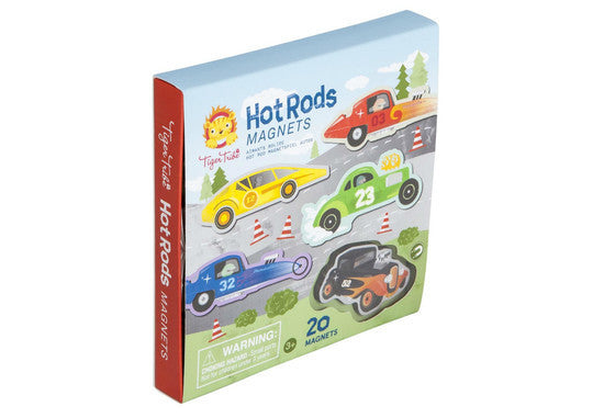 Hot Rod Magnets by Tiger Tribe