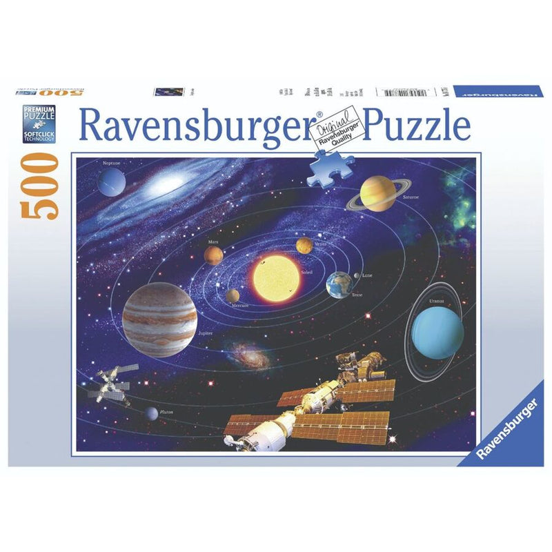 500 Piece Solar System Puzzle Jigsaw Puzzle