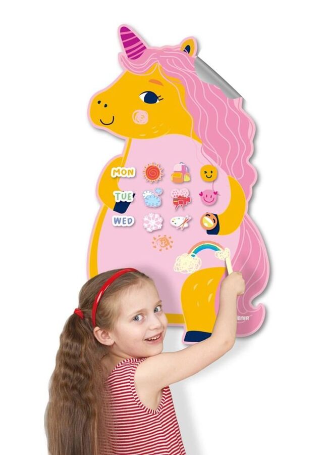 Unicorn Magnetic Wall Chalkboard