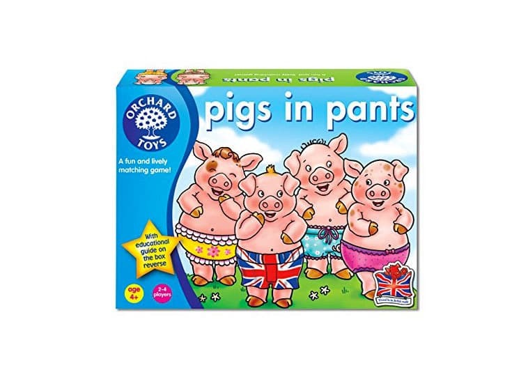 Pigs in Pants Matching Game by Orchard Toys