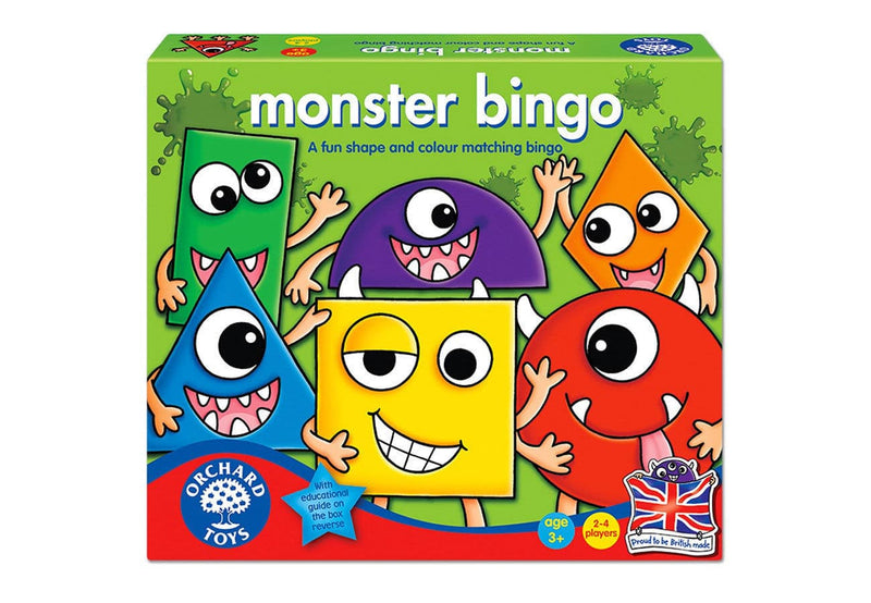 Monster Shape and Colour Bingo by Orchard Toys