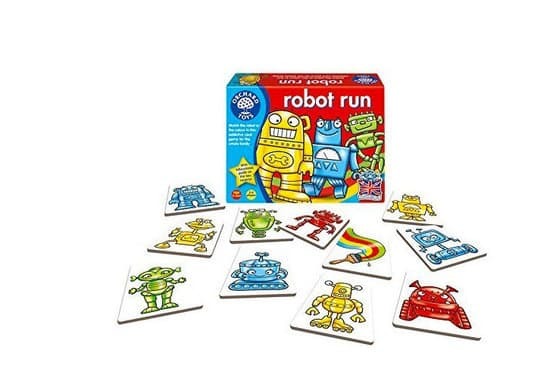 Robot Run Card Game by Orchard Toys