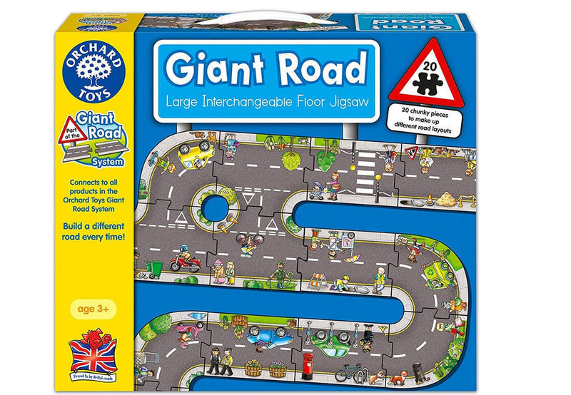 20 Piece Giant Road Jigsaw Puzzle by Orchard Toys