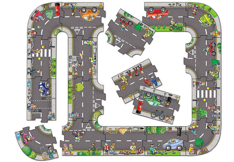 20 Piece Giant Road Jigsaw Puzzle by Orchard Toys