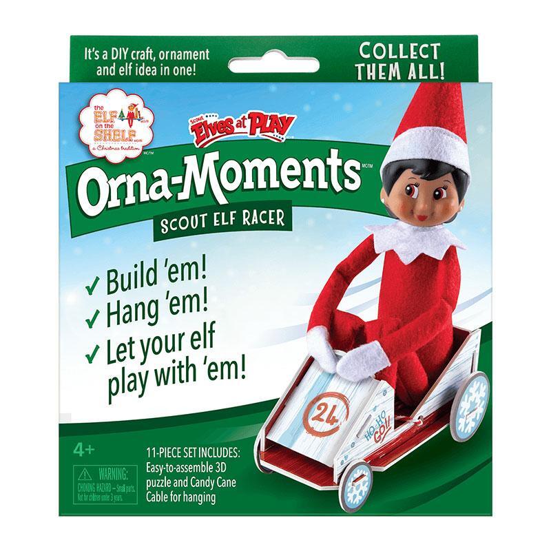 Elf on the shelf Orna-moments Scout Elf Racer
