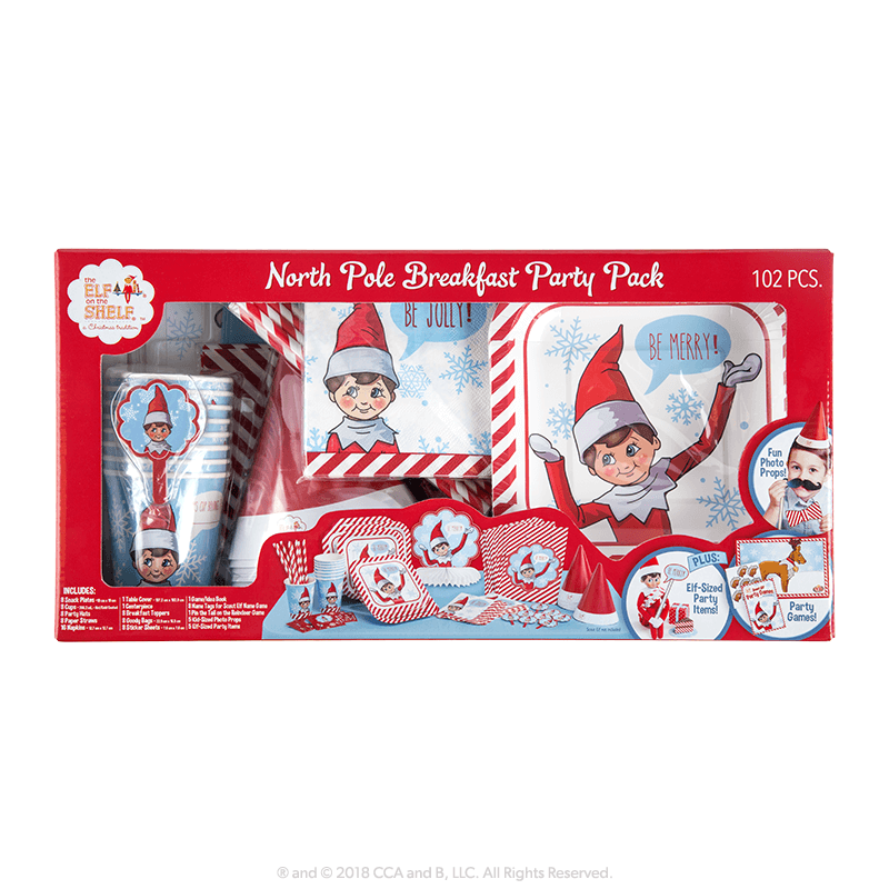 Elf on the Shelf North Pole Breakfast Party Pack