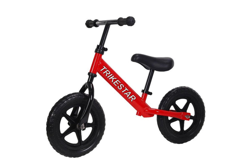 Red 31cm Trikestar Ultra Lightweight Balance Bike