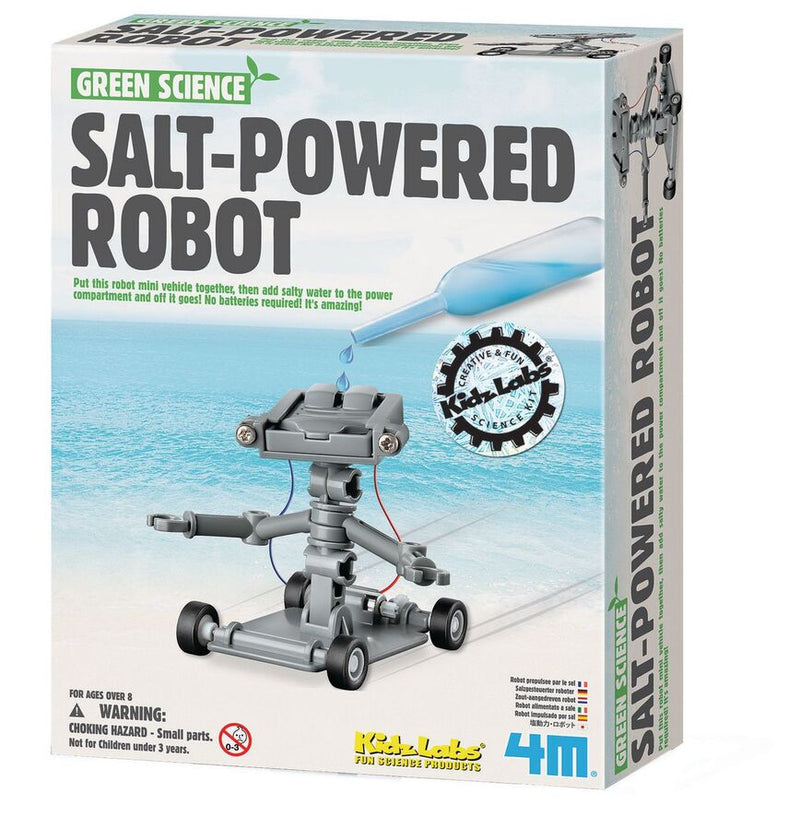 Green Science Salt Powered Mini Vehicle Robot Kit