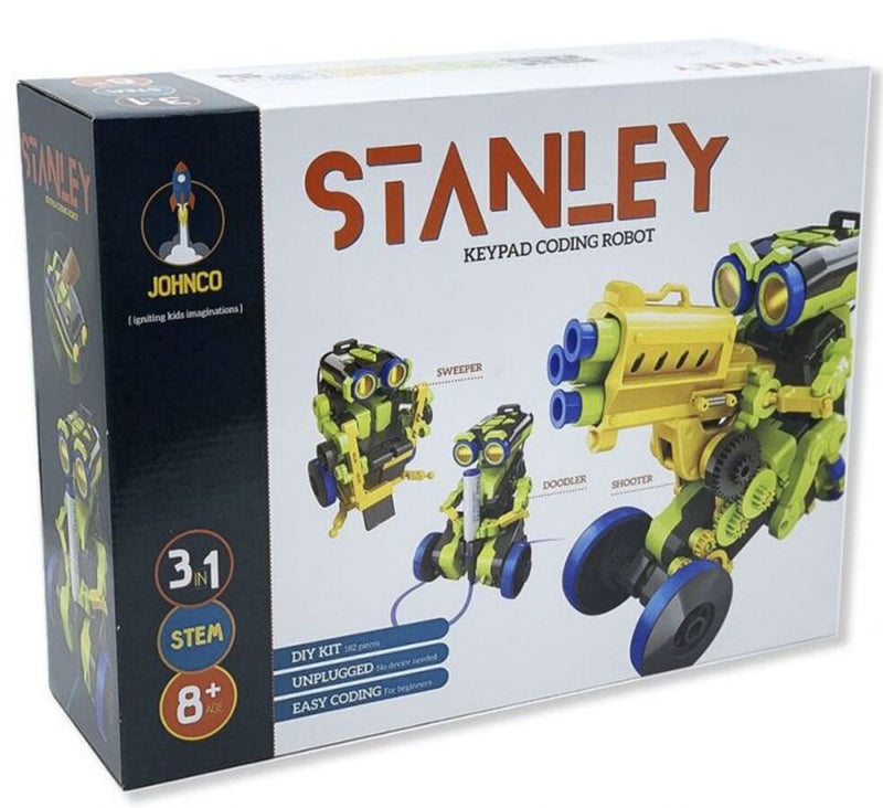 Stanley 3-in-1 Keypad Coding Robot