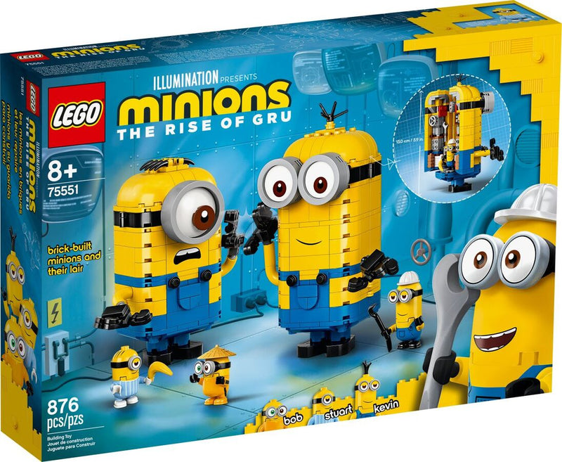LEGO Minions - Brick-built Minions and their Lair - 75551