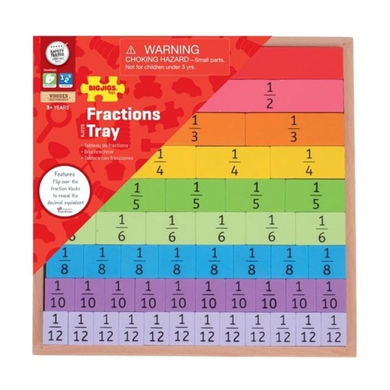 Fractions Fractions Tray