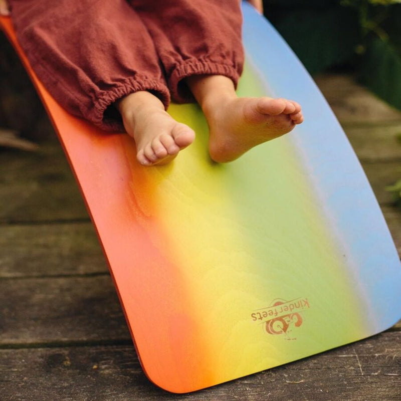 Kinderboard Rainbow Wooden Balance Board