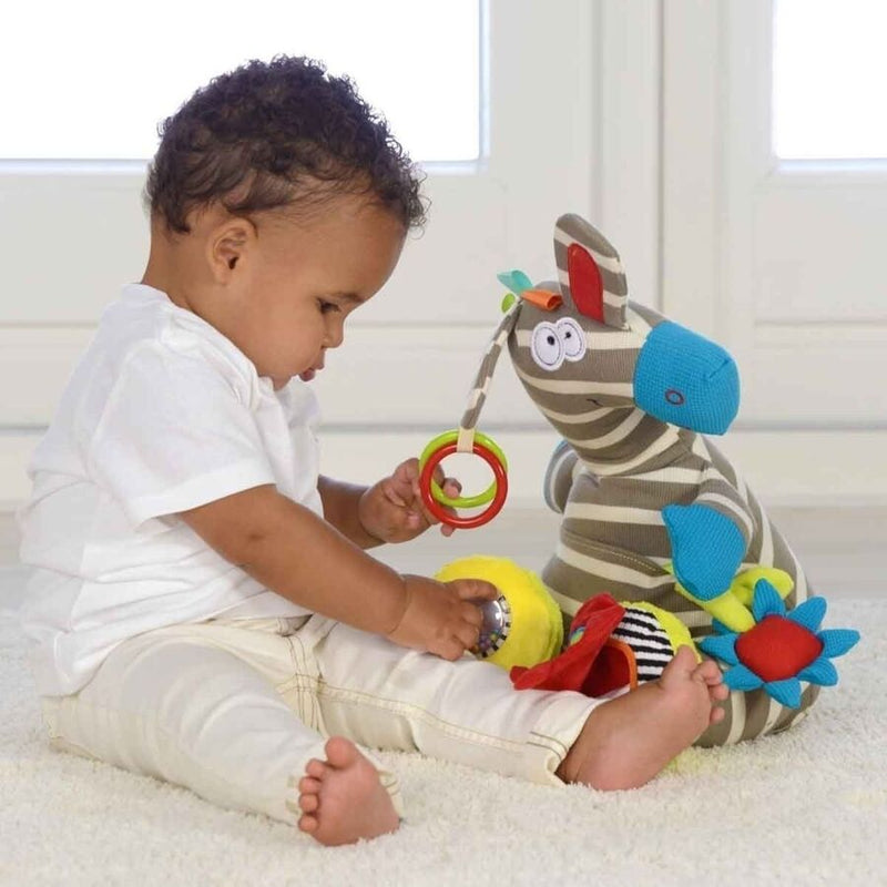 Zeddy the Zebra Large Interactive Soft Toy