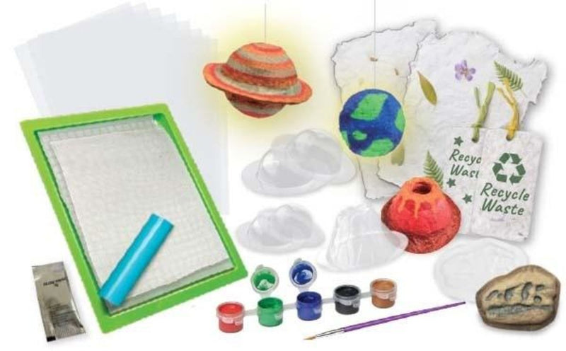 Contents Making - 4M Green Science Paper Making Kit - 00-03439