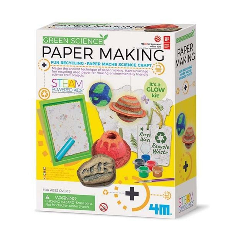 Front Box - 4M Green Science Paper Making Kit - 00-03439