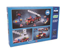 Back Of Box - Plus Plus 500 Piece Go! Fire and Rescue Build Set - 7009