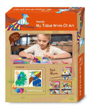 Back - Avenir Peacock Tissue Art Kit - CH1462