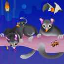 3x49 Piece Wild Aust Leadbeater's Possums Jigsaw Puzzle
