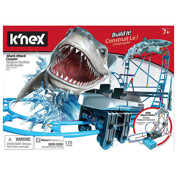Knex Tabletop K'NEX Thrills Shark Attack Roller Coaster