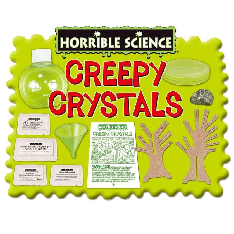 Horrible Science Creepy Crystals Activity Pack