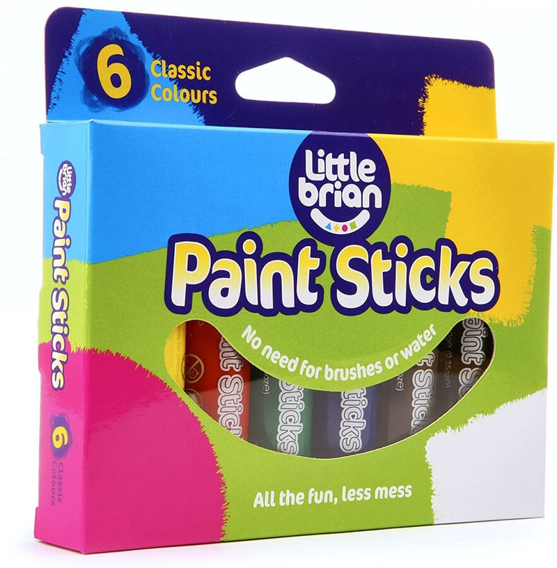 6 Pack Classic Lift & Twist Paint Sticks - LBPS10CA6