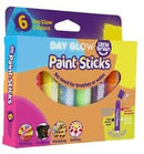 6 Pack Day Glow Lift & Twist Paint Sticks