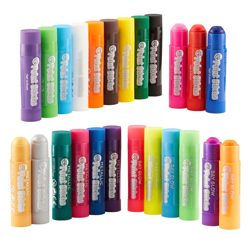 24 Pack Assorted Lift & Twist Paint Sticks