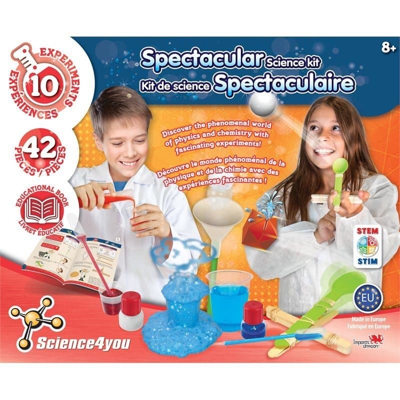 Spectacular Physics ad Chemistry Science Activity Kit
