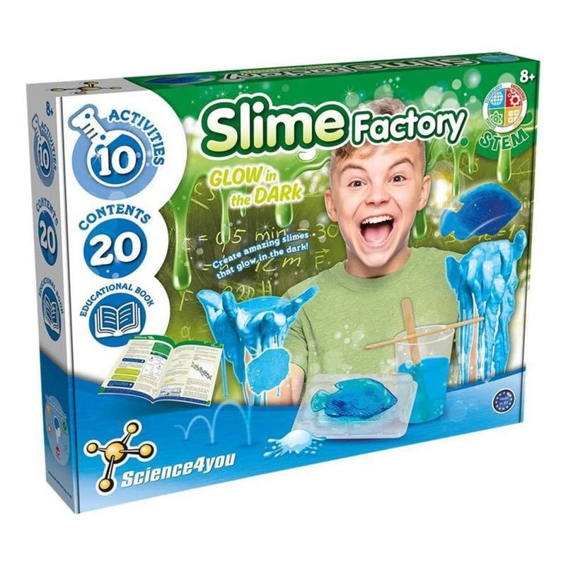Glow in the Dark Slime Factory Science Activity Kit