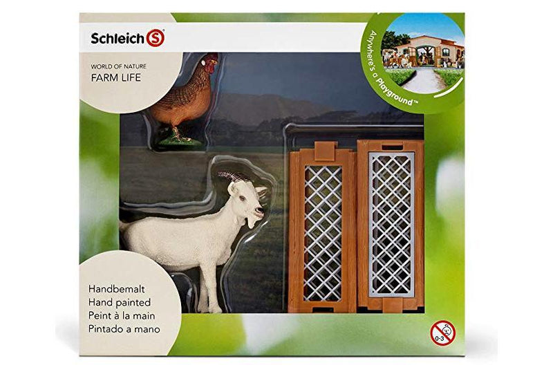 Small Farm Aniamls & Fence Playset by Schleich