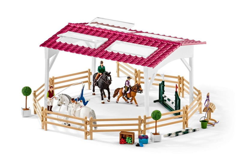 Riding School with Riders Playset by Schleich