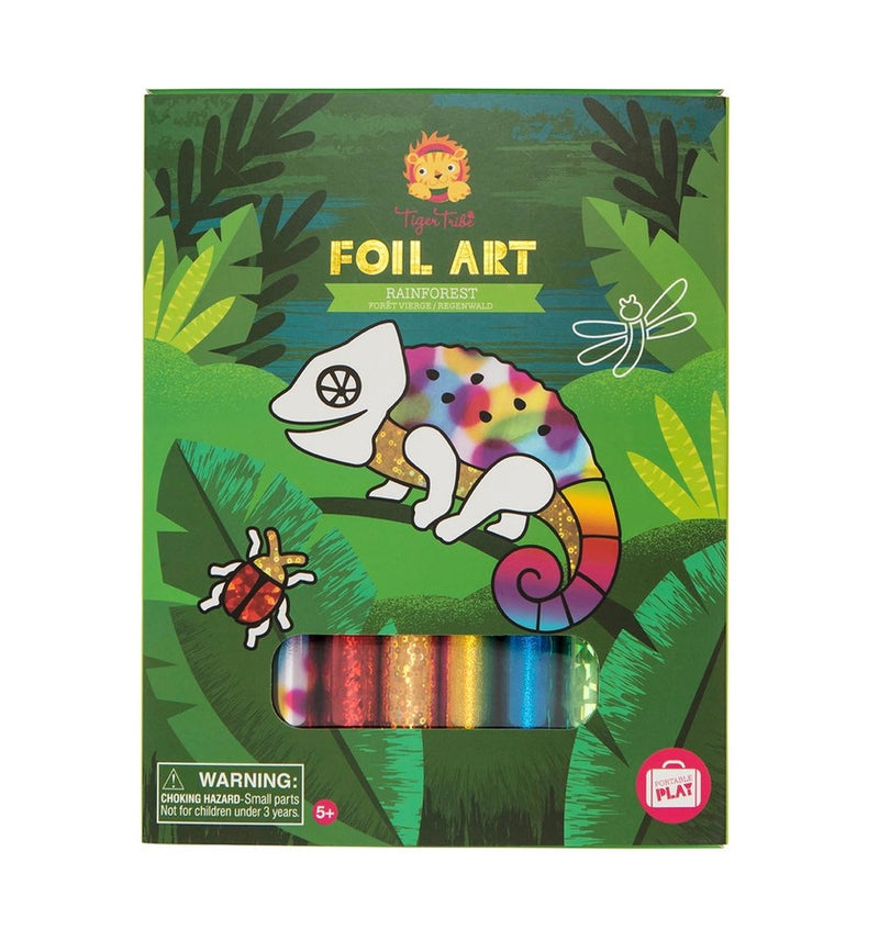 Rainforest Foil Art Activity Box Set