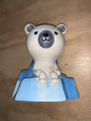 Polar Bear Cub Money Bank (damaged box)