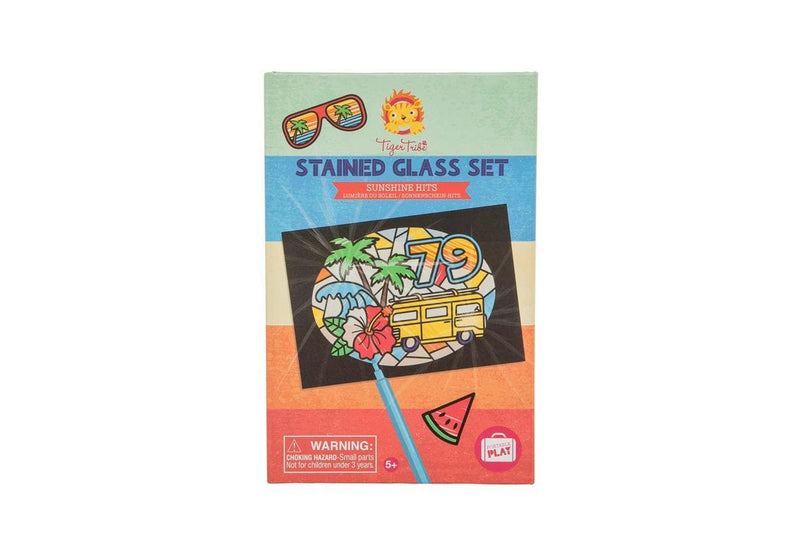 Sunshine Hits Stained Glass Activity Set