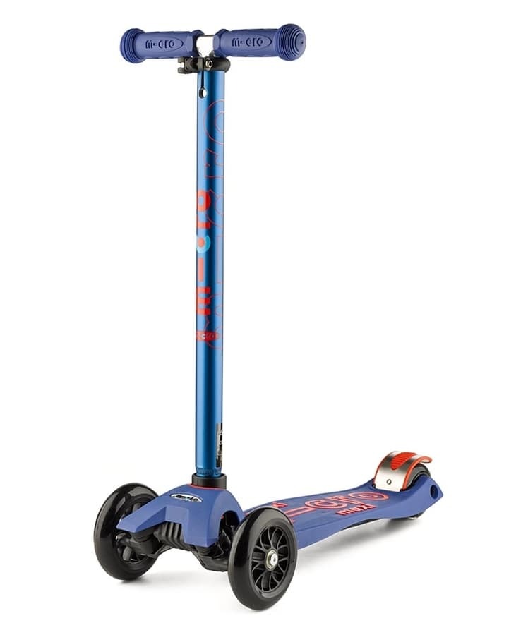 Blue Maxi Micro Deluxe Scooter with LED Light Up Wheels