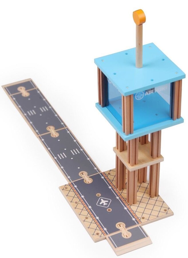 Kit Pax Air Traffic Control Tower Airport Playset