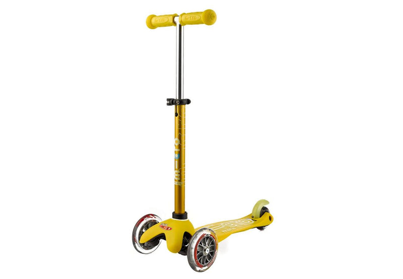 Yellow Mini Micro Deluxe Scooter