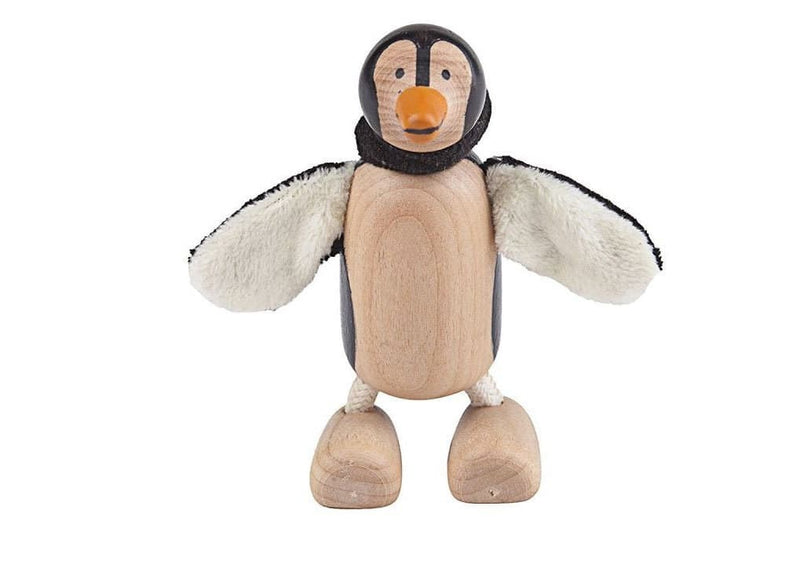 Wooden Penguin by Anamalz