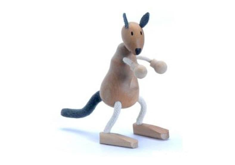 Wooden Kangaroo by Anamalz