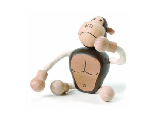 Wooden Gorilla by Anamalz