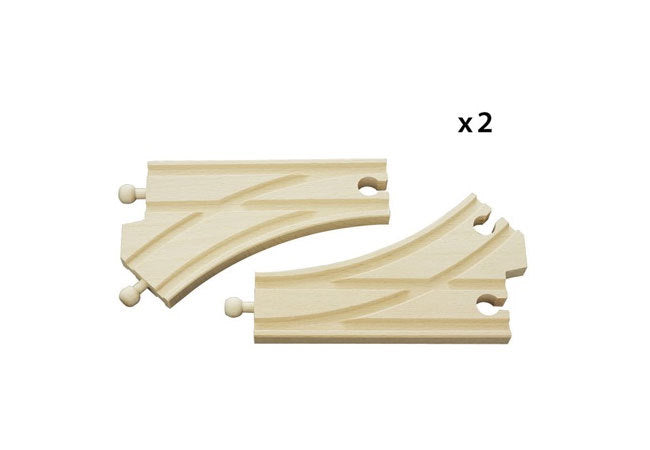Curved Switching Tracks by Brio